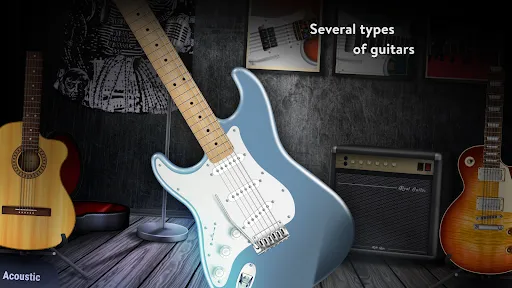 Tangkapan skrin Real Guitar: lessons & chords