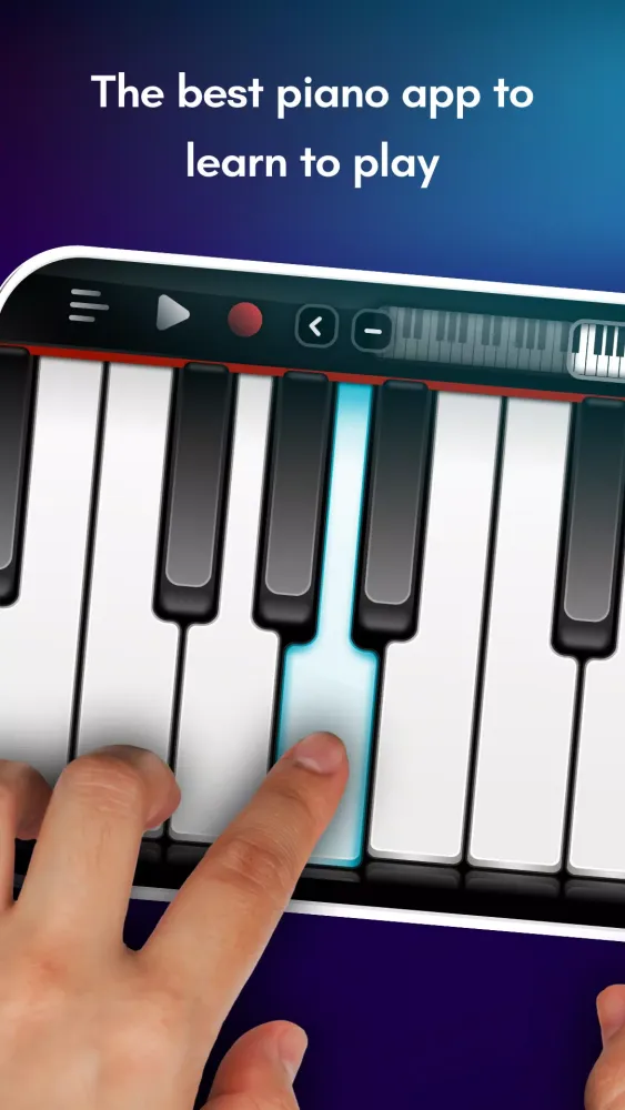 Ảnh chụp màn hình của Real Piano