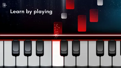 Real Piano electronic keyboard 스크린샷