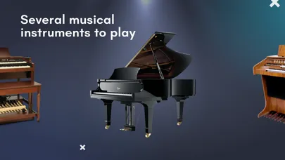 Real Piano electronic keyboard 스크린샷