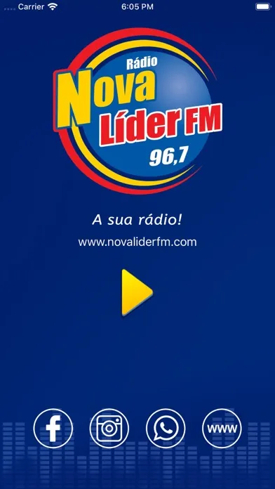 Nova Líder FM Ekran Görüntüleri