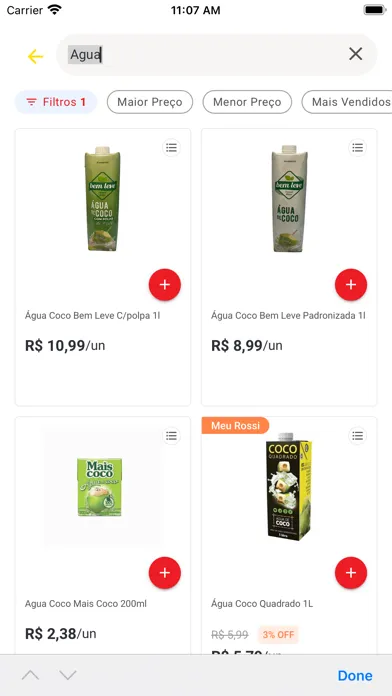Скриншоты Rossi Delivery - Supermercado