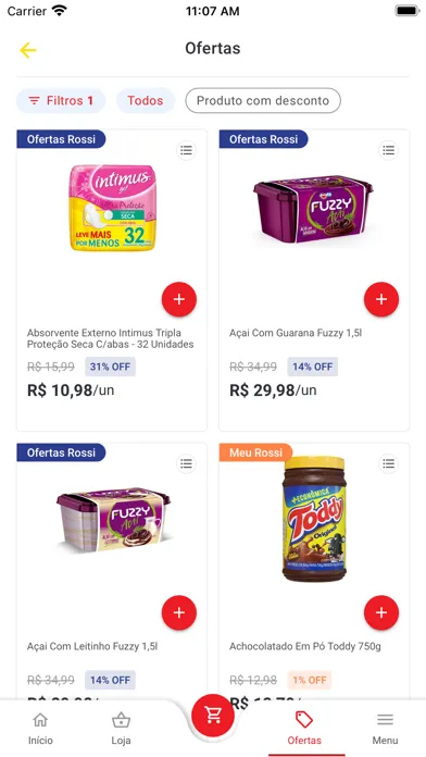 Скриншоты Rossi Delivery - Supermercado