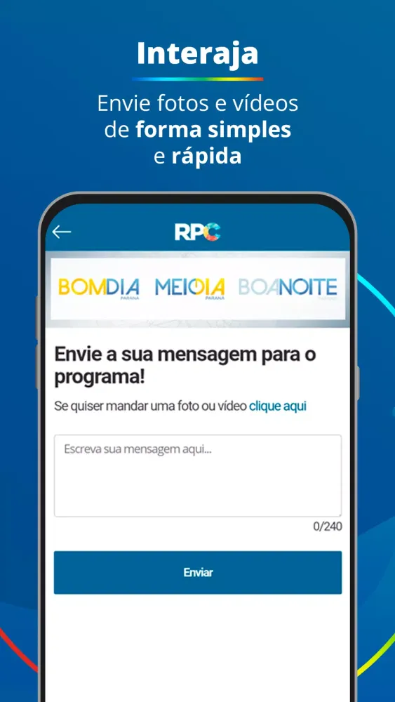Capturas de pantalla de Você na RPC
