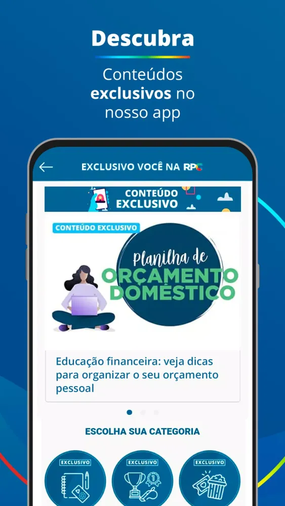 Capturas de pantalla de Você na RPC