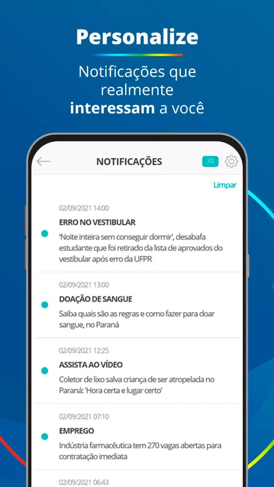 Capturas de pantalla de Você na RPC