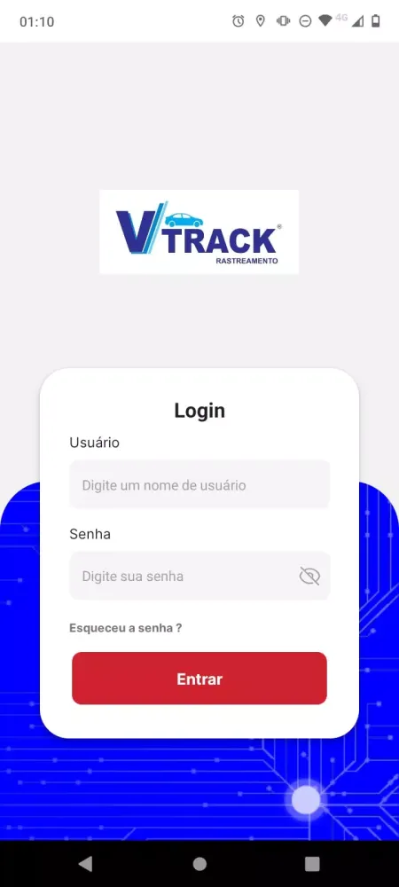 Vtrack Rastreamento Screenshots