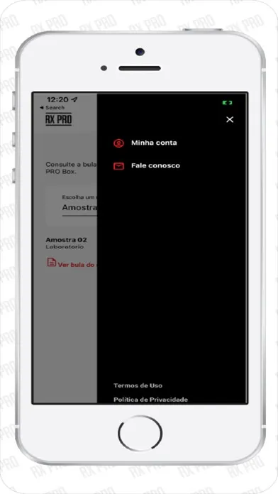 Captures d'écran de RX PRO