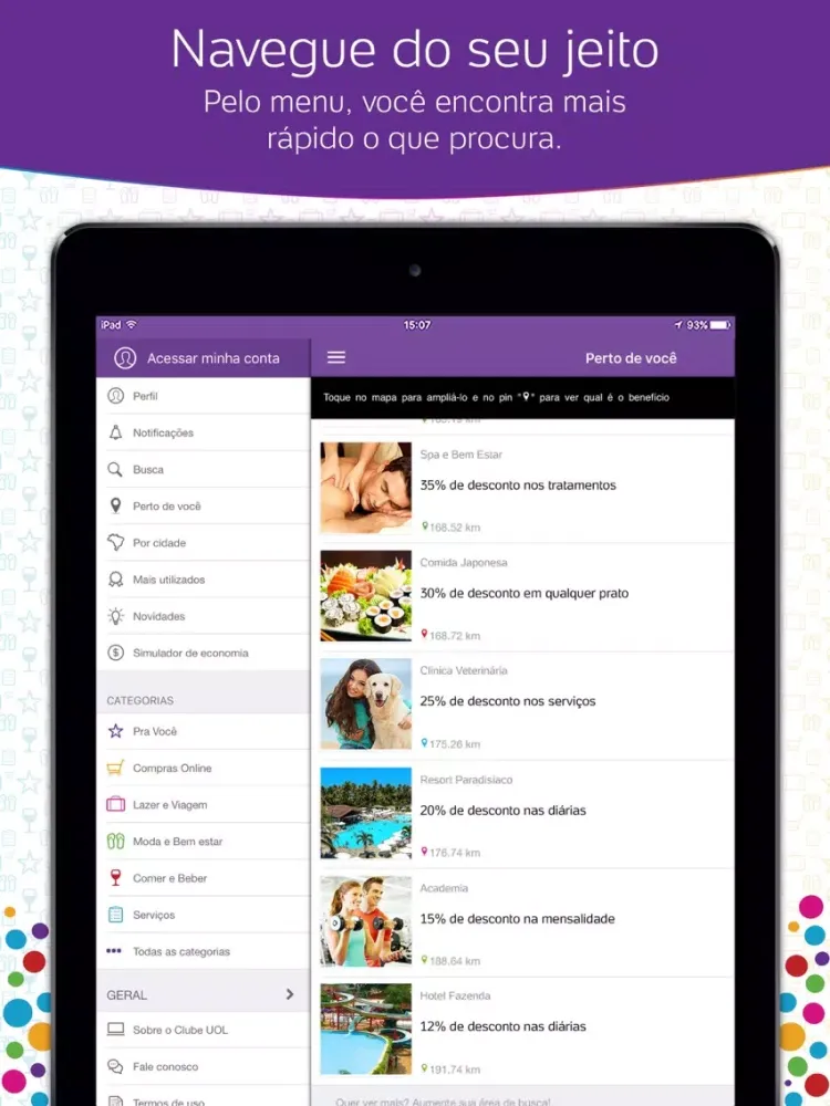 تصاویر Clube UOL iPad 