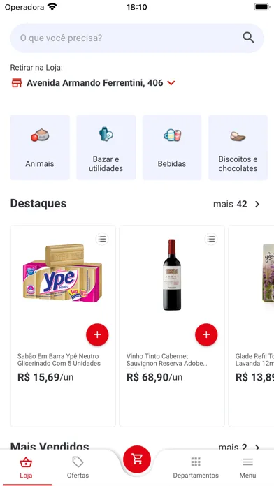 Tangkapan layar Hortifruti Sabor da Roça