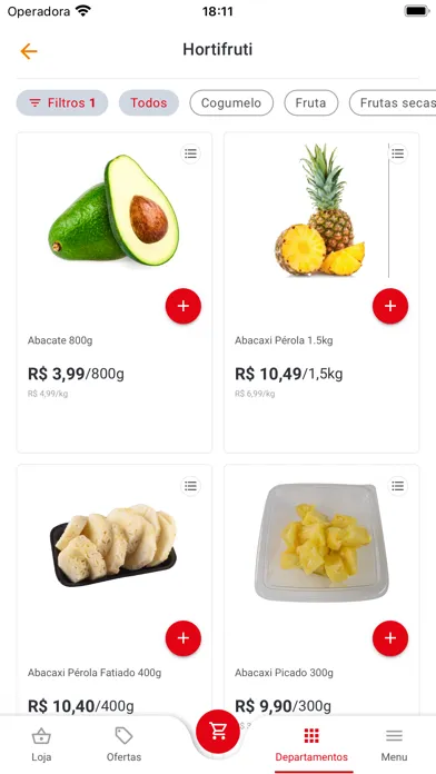 Tangkapan layar Hortifruti Sabor da Roça