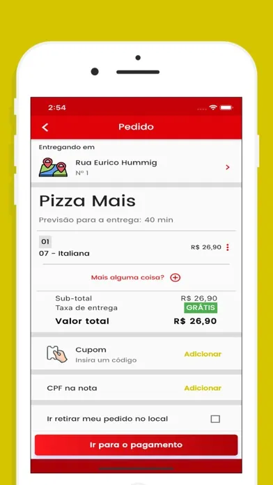Pizza Mais Delivery Screenshots