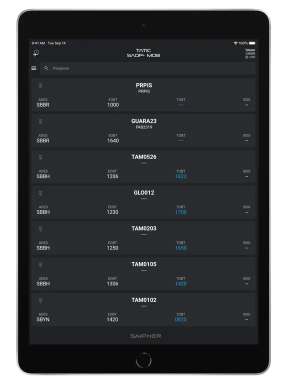 TATIC SAOP+ iPad  স্ক্রিনশট