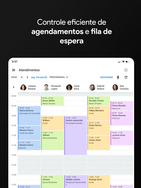 Salão99 - Sistema para Salão iPad 应用截图