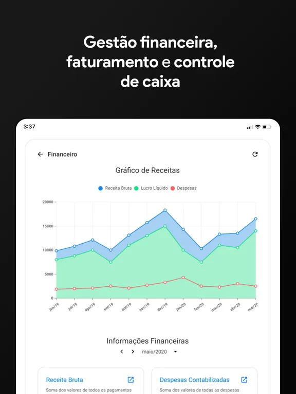 Salão99 - Sistema para Salão iPad 应用截图