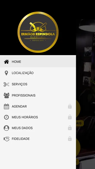 Tangkapan layar Barbearia Irmãos Espindola
