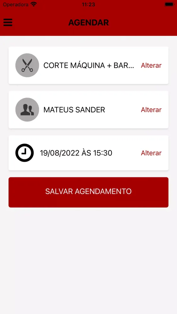 Screenshot di MaisQ Barbearia