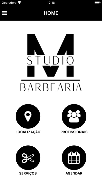 Capturas de tela do StudioM Barbearia