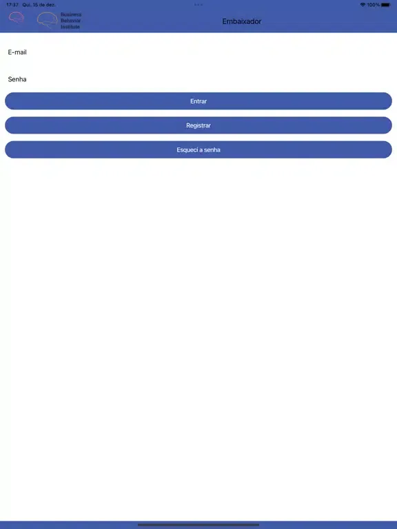 Скриншоты Embaixador CBI e BBI iPad 
