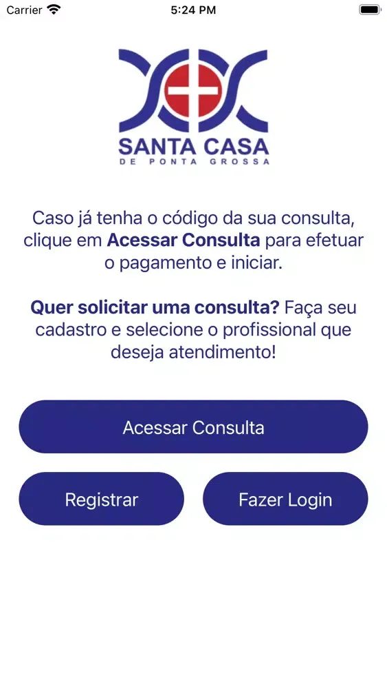 Santa Casa Telessaúde स्क्रीनशॉट