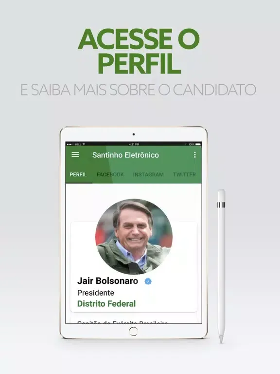 Screenshot di Santinho Eletrônico iPad 