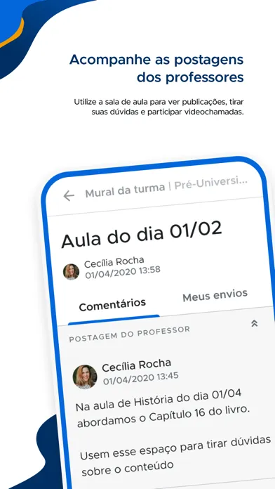 Ảnh chụp màn hình của SAS Educação Aluno
