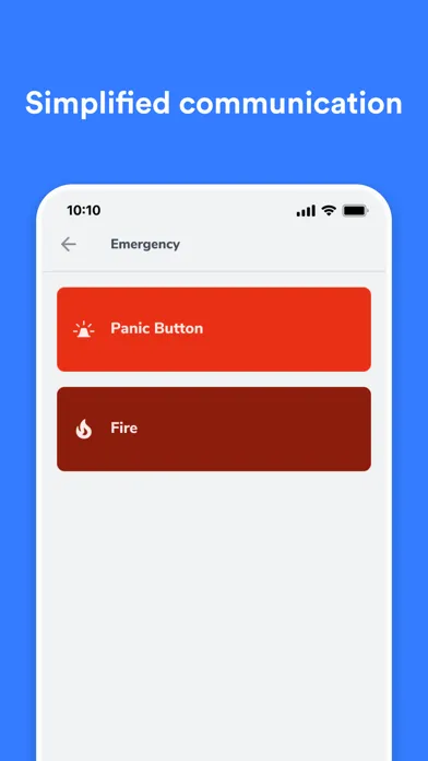 Captures d'écran de SASI App
