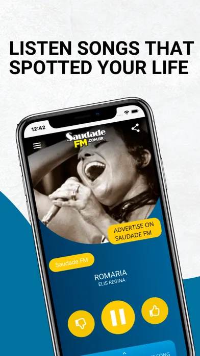 Tangkapan layar Saudade FM
