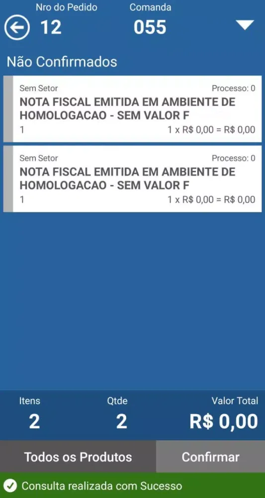 Comandas App Screenshots