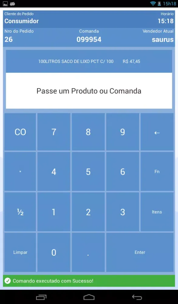 Comandas App Screenshots