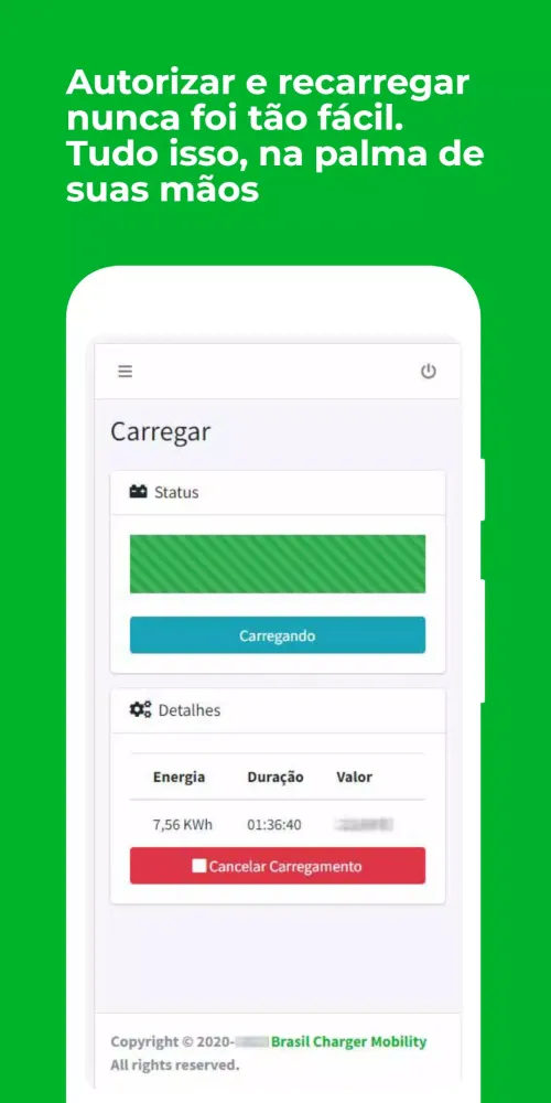 Brasil Charger Mobility Screenshots