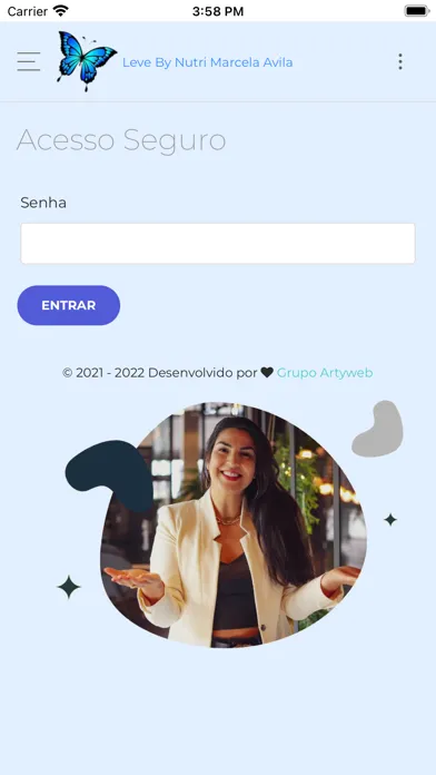 Zrzuty ekranu Nutri Marcela Avila