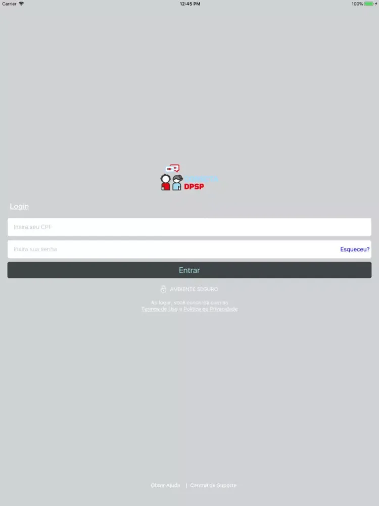 Conecta DPSP iPad  Screenshots