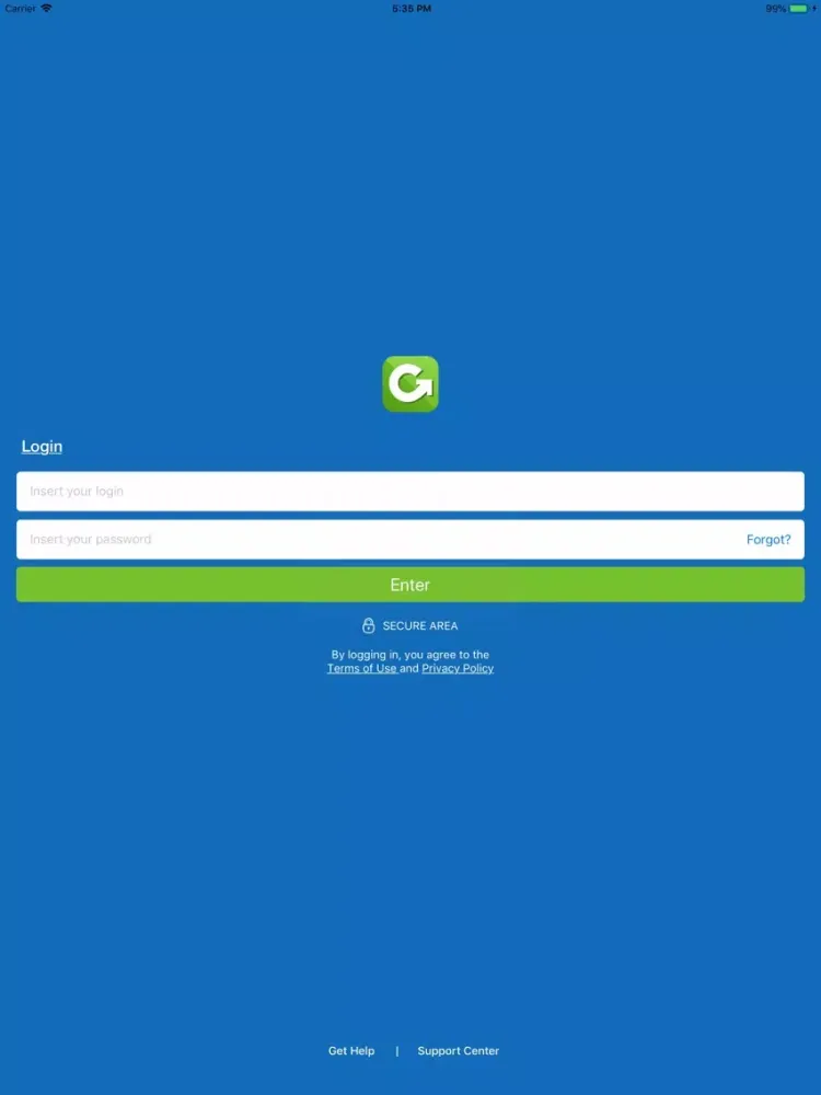 Go Live NA and APAC iPad  Screenshots