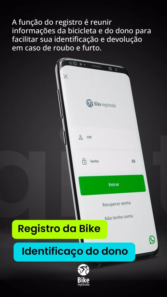 Bike Registrada Screenshots