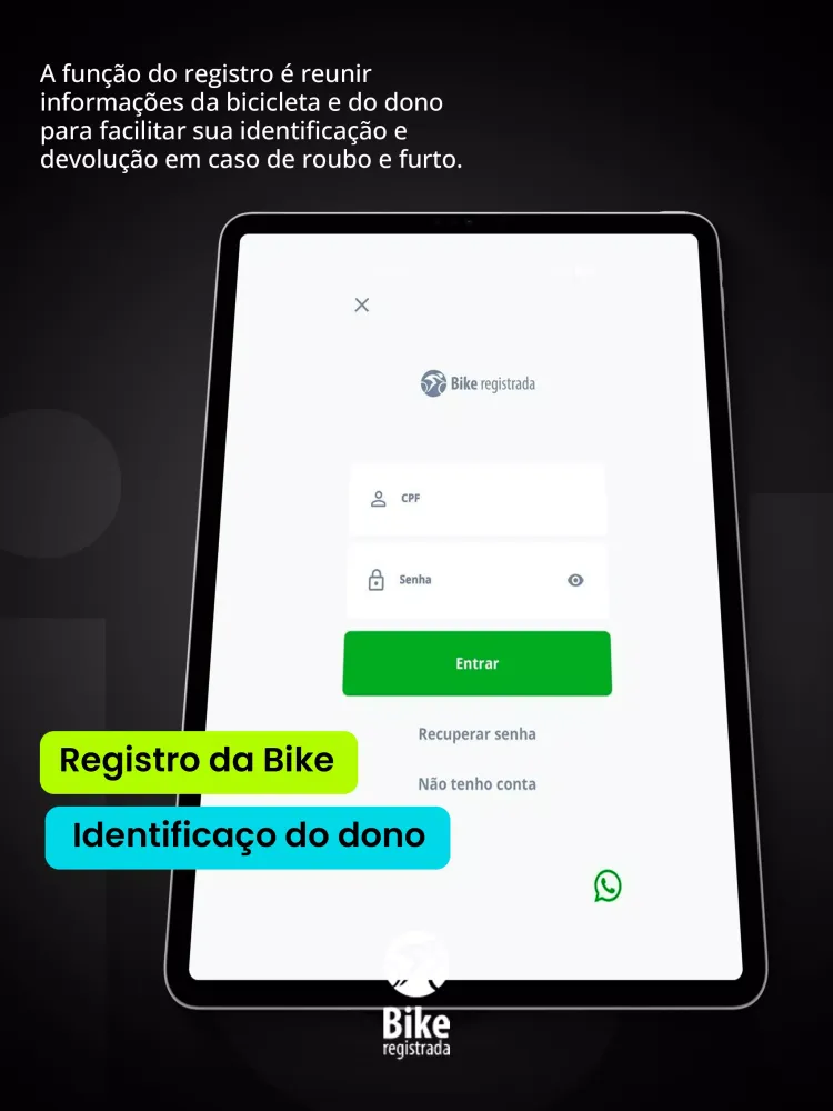 Bike Registrada Screenshots