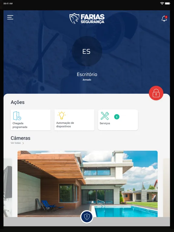 FARIAS SEGURANÇA iPad  Screenshots