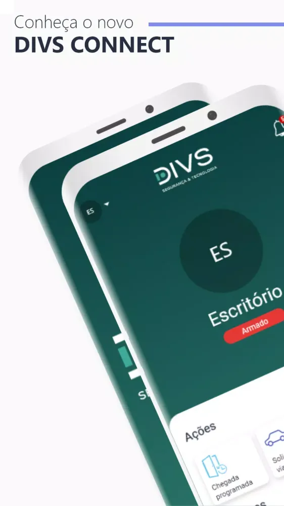 Ảnh chụp màn hình của DIVS Connect