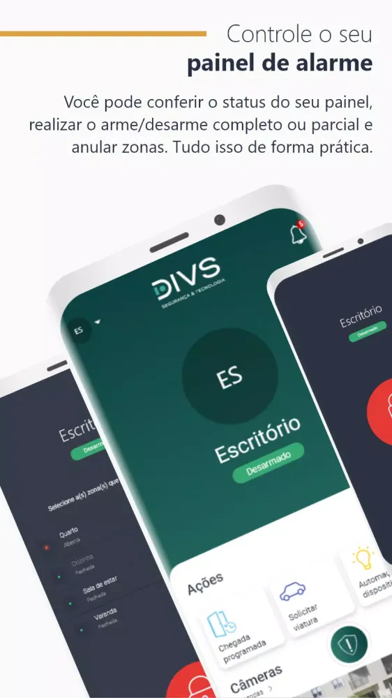 Ảnh chụp màn hình của DIVS Connect