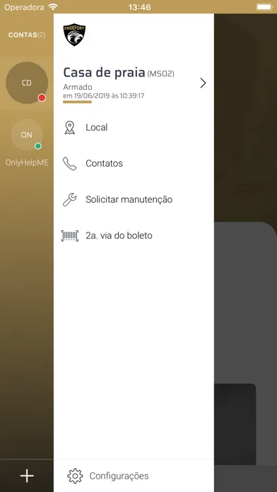 Screenshot di Engefort Alarme e Câmera