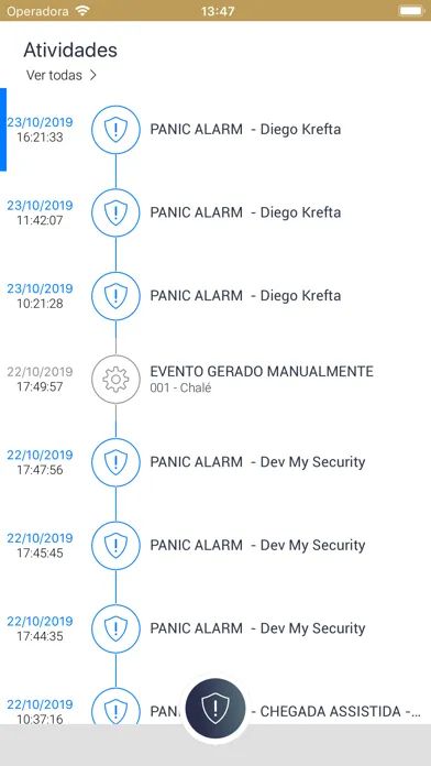 Screenshot di Engefort Alarme e Câmera