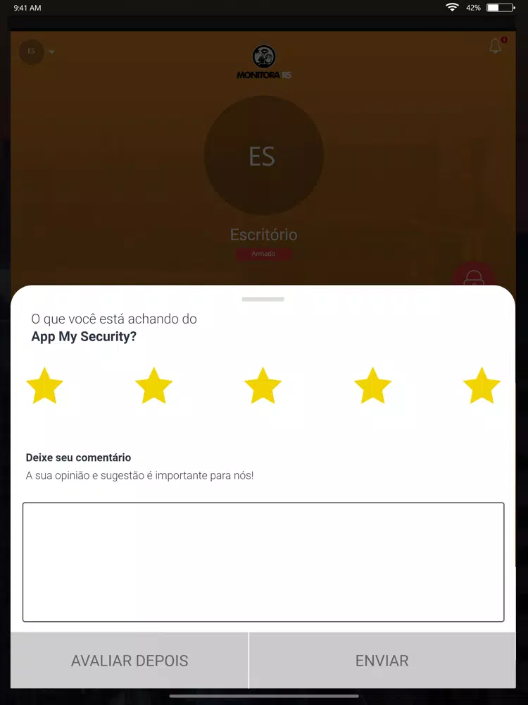 Monitora RS iPad  Ekran Görüntüleri
