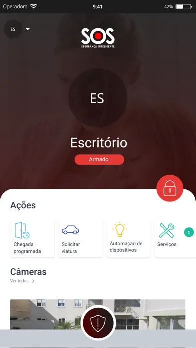 Скриншоты SOS Monitoramento