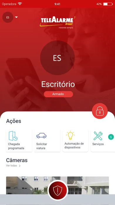 TeleAlarme Brasil Ekran Görüntüleri