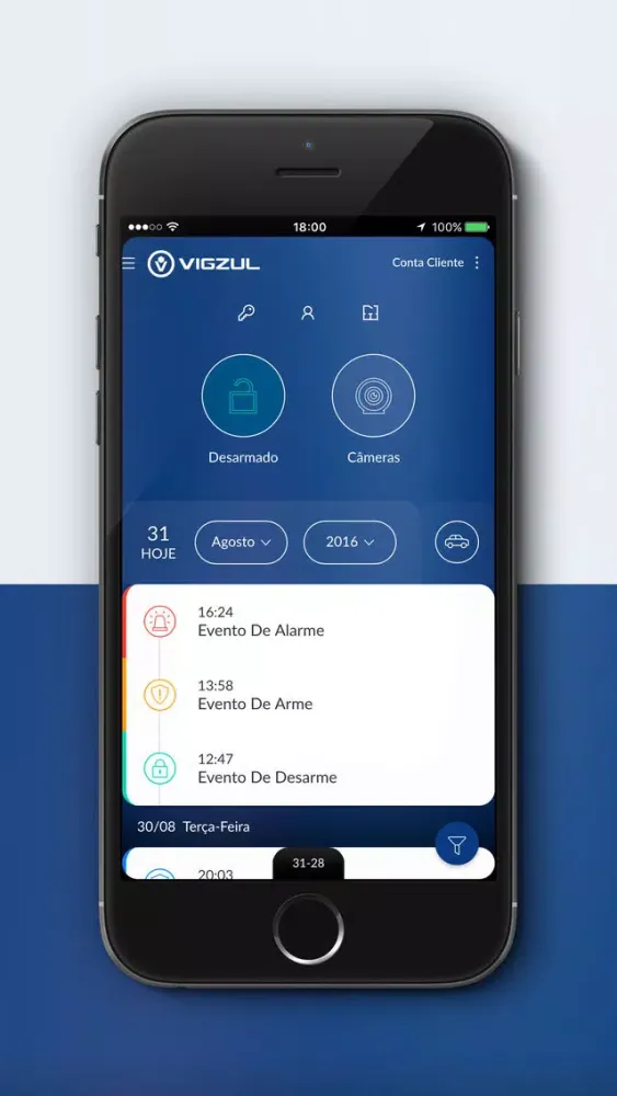 Captures d'écran de VigApp