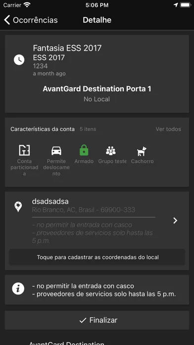 Segware VTR Mobile سکرین شاٹس
