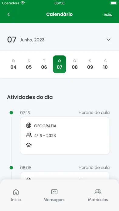 Screenshot di Ávila Aluno