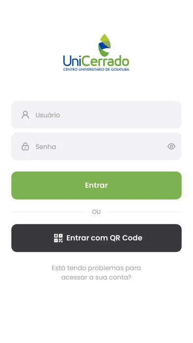 UniCerrado Professor Screenshots