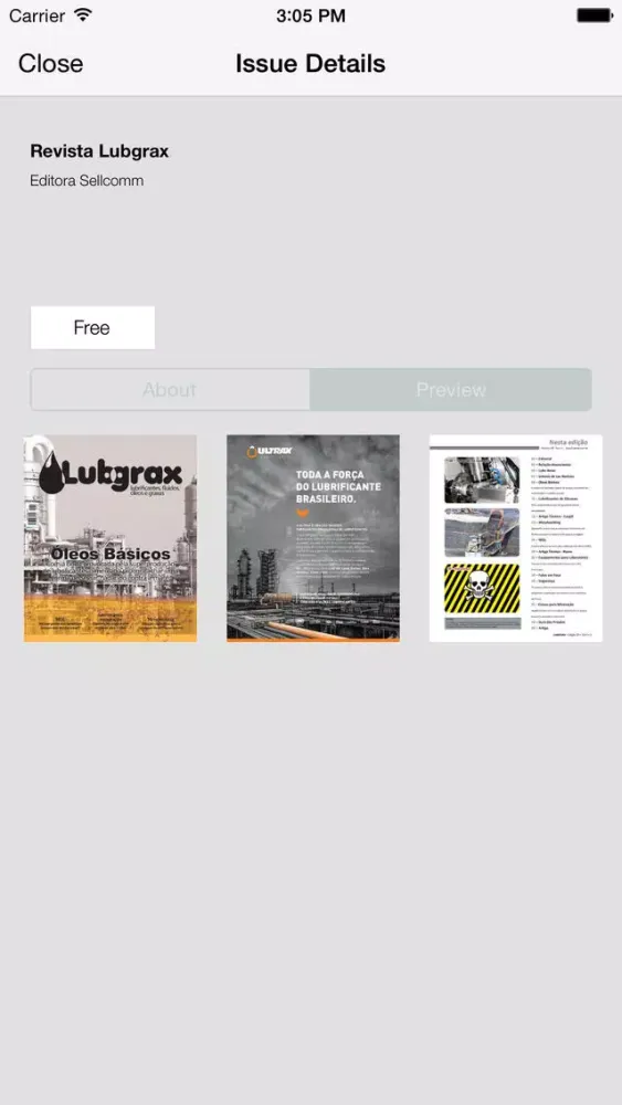 Ảnh chụp màn hình của Revista Lubgrax