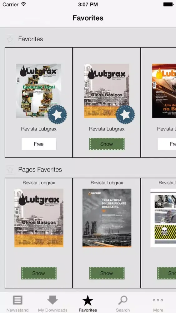 Ảnh chụp màn hình của Revista Lubgrax